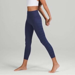 Lululemon Align High-Rise Pant 25" *Graphic Night Sea Size 4 W5EB7S